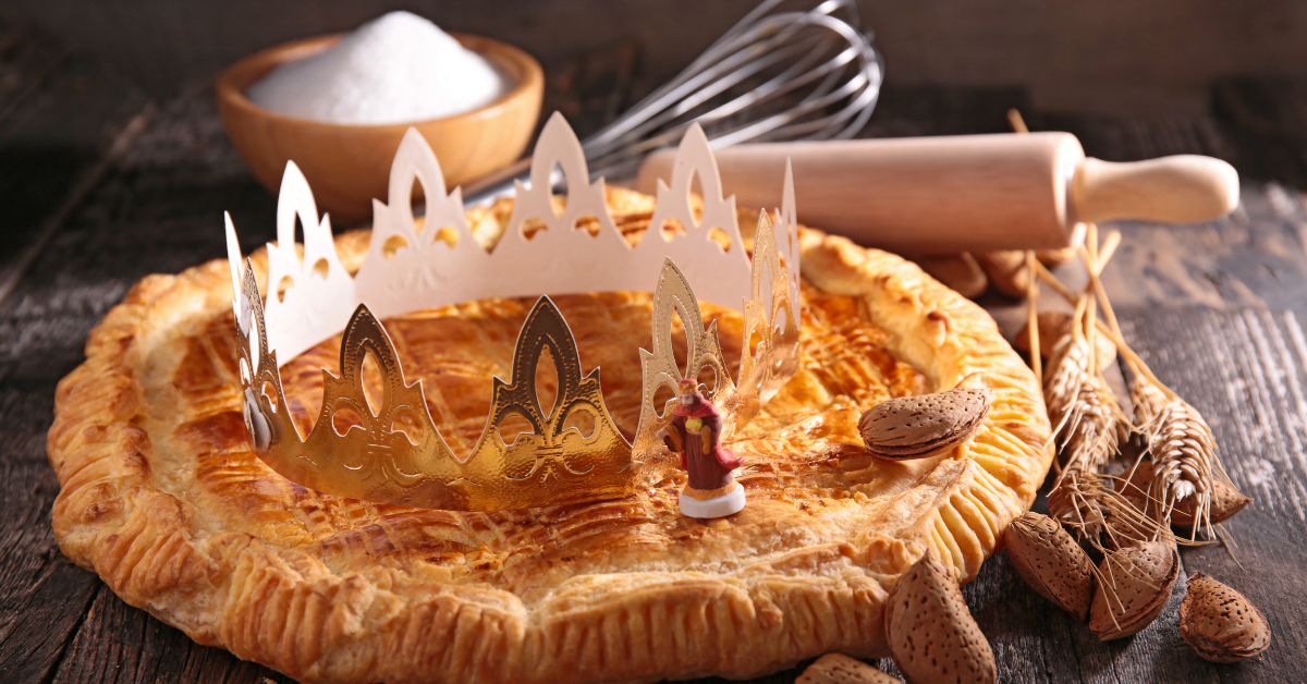 FEVE GALETTE ROIS COURONNE SUPPORT