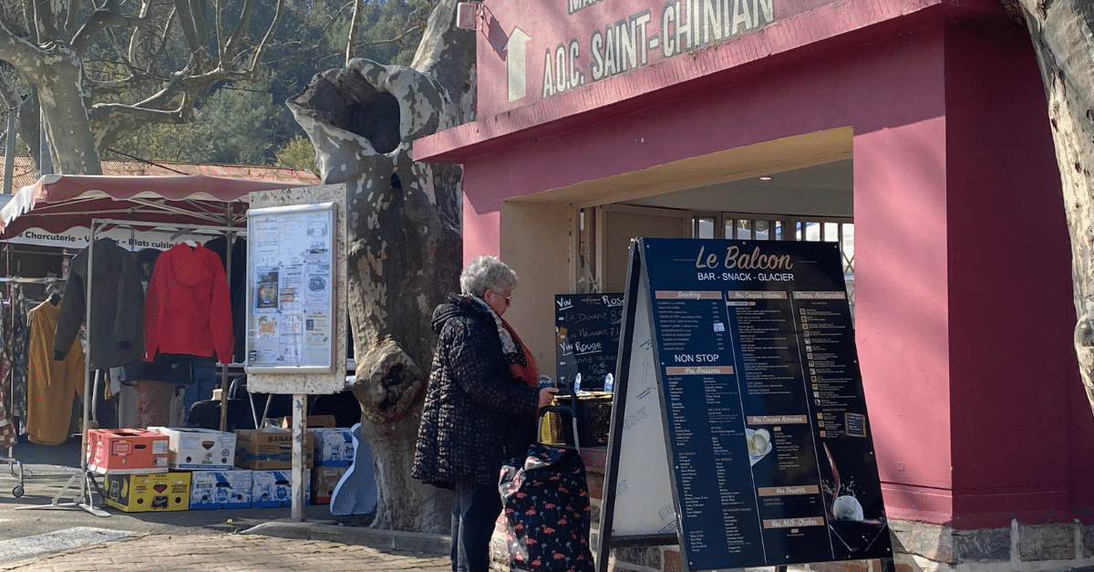 saint chinian market