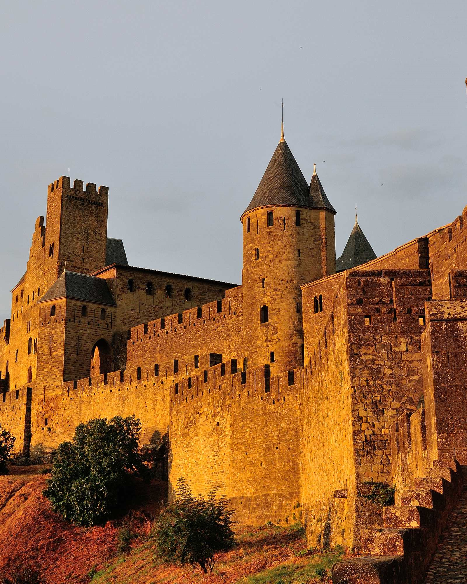 Carcassonne, la cité fortifiée classée au Patrimoine Mondial