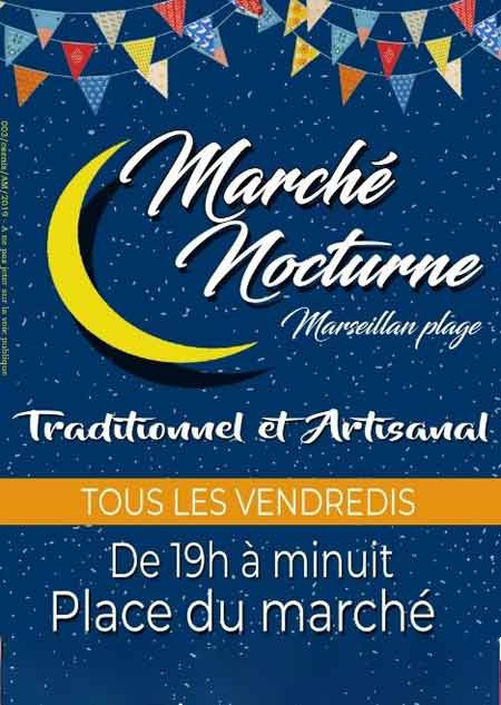 Marchés nocturnes en Languedoc